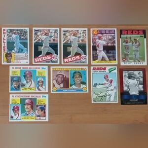 Tony Perez Baseball Card Lot